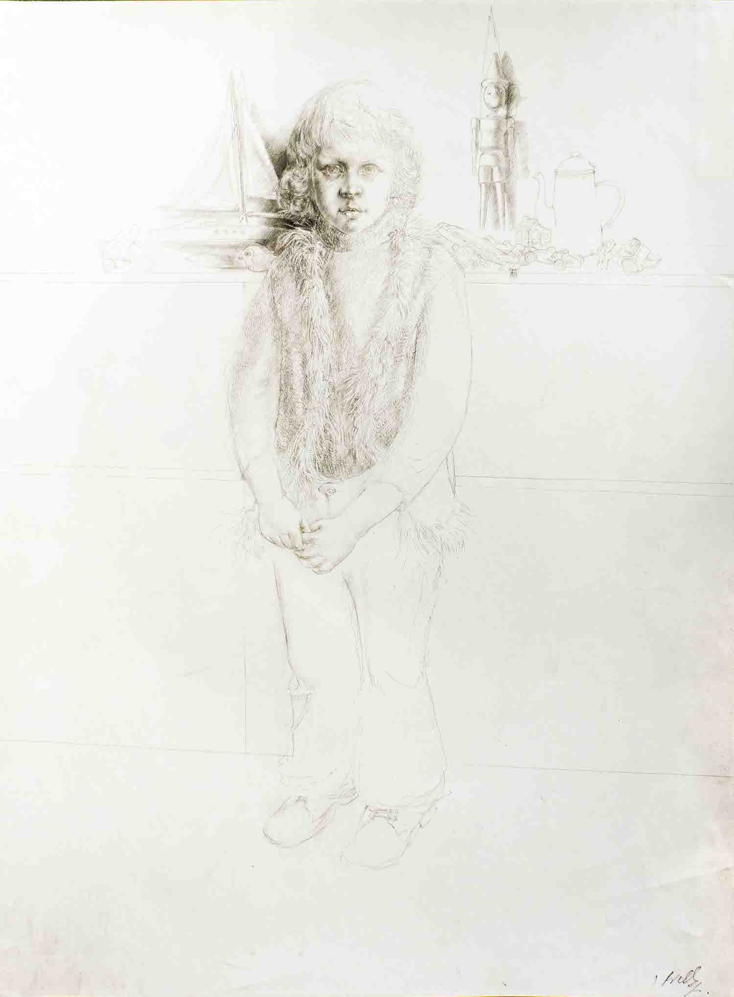 Jean-Pierre Velly, Portrait of a Child no.4 Jean-Pierre Velly, Portrait of a Child no.4
