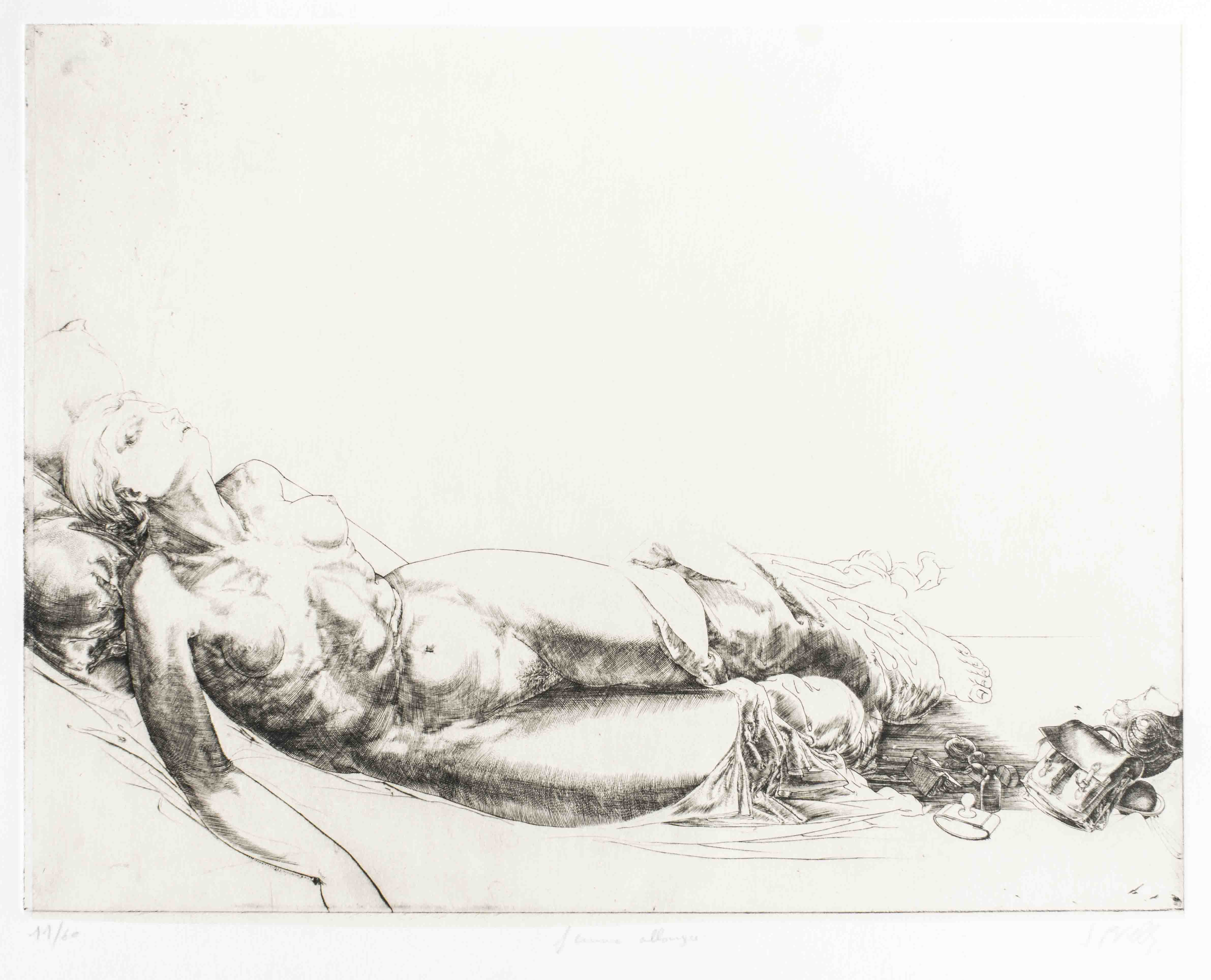Jean-Pierre Velly, Femme Allongée / Lying Woman Jean-Pierre Velly, Femme Allongée / Lying Woman