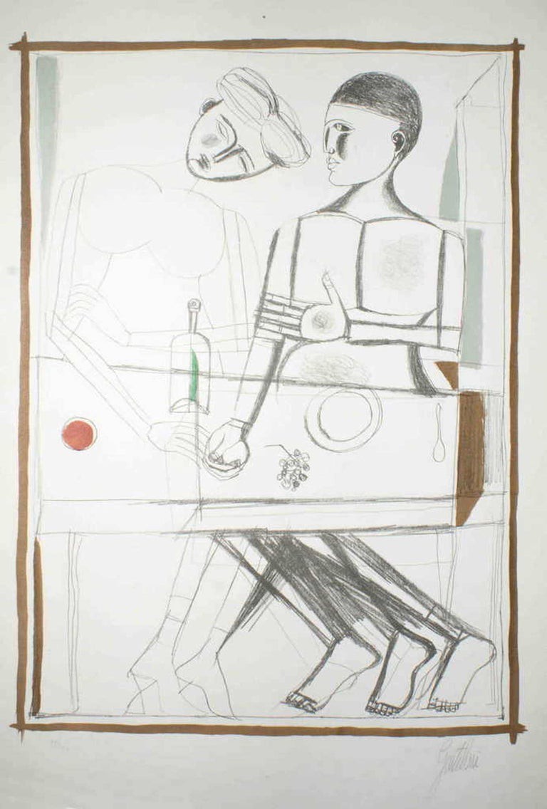 Franco Gentilini, Two Men Franco Gentilini, Two Men