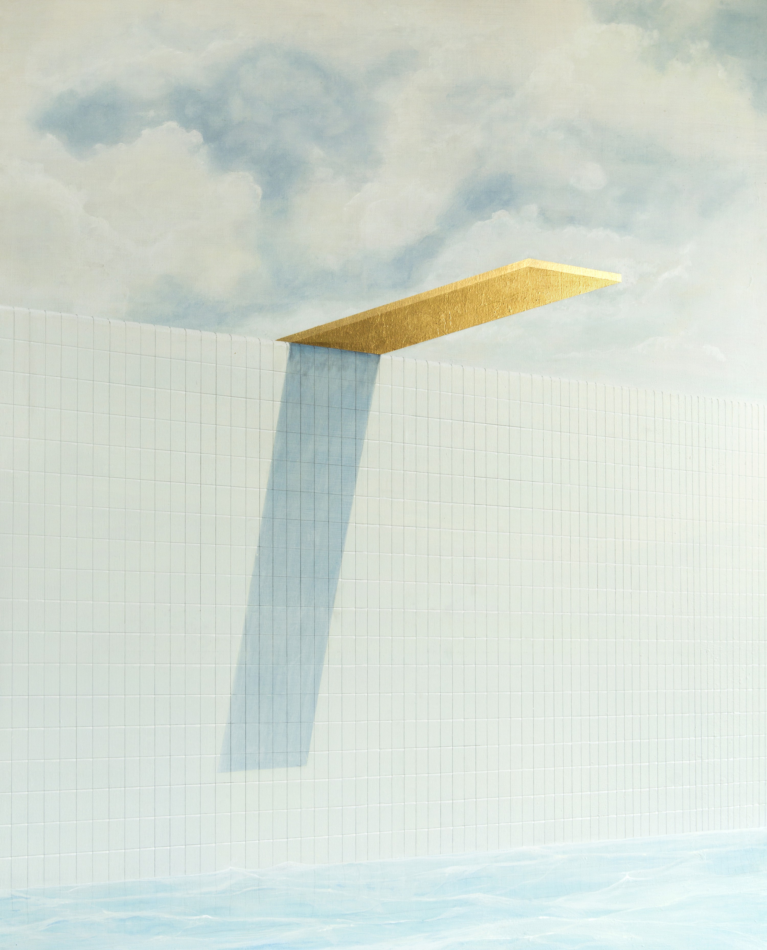 Benoît Mauduech, The gold diving board Benoît Mauduech, The gold diving board
