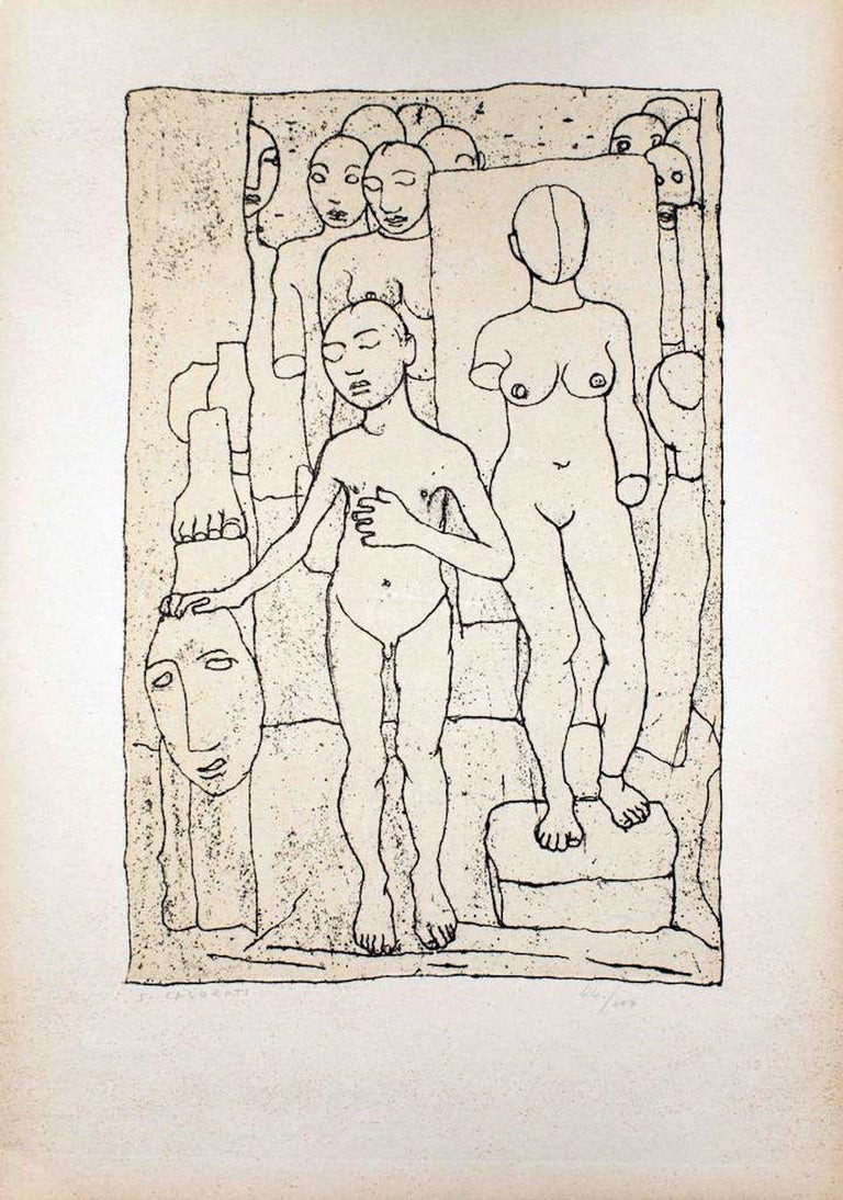 Felice Casorati, Nudes Felice Casorati, Nudes