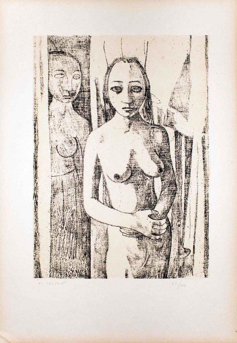 Felice Casorati, Nudes I Felice Casorati, Nudes I