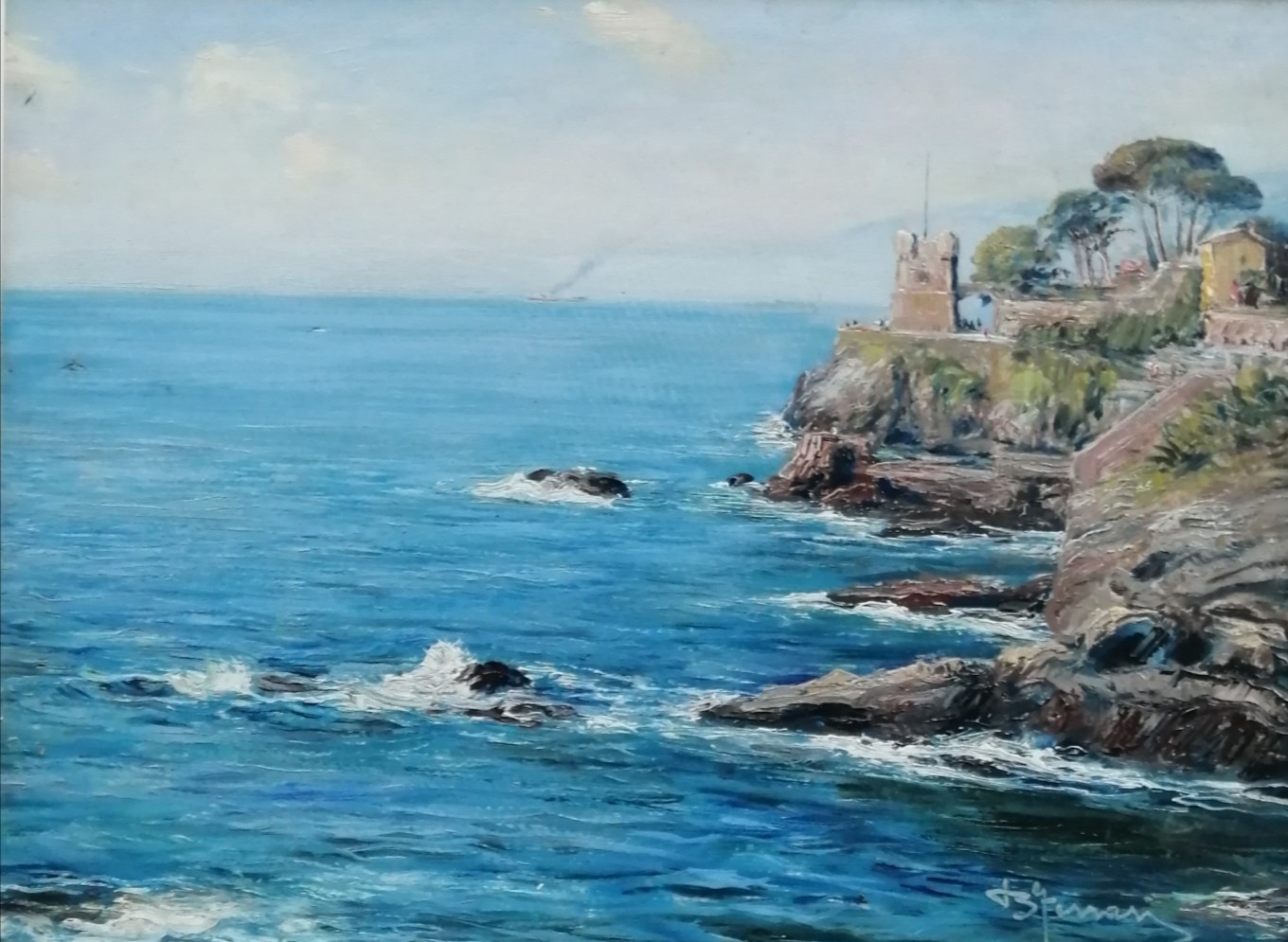 Berto Ferrari, La rivièra, Nervi Berto Ferrari, La rivièra, Nervi