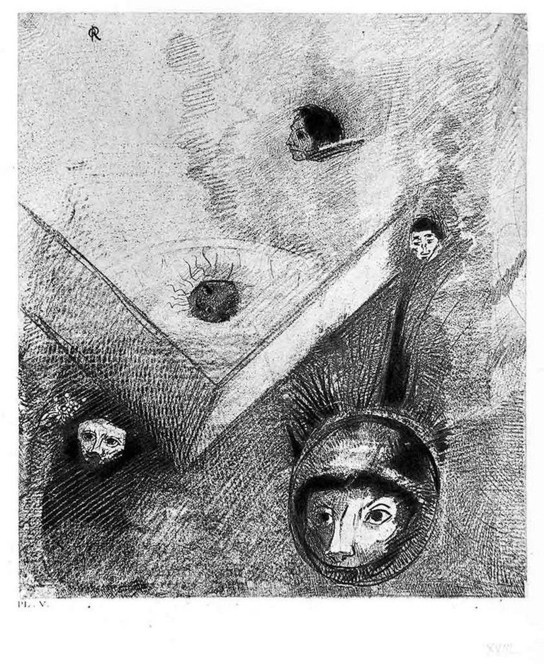 Odilon Redon, Illustration from the series Odilon Redon, Illustration from the series