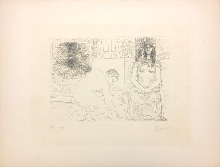 Pablo Picasso, Peintre Ramassant Son Pinceau Pablo Picasso, Peintre Ramassant Son Pinceau