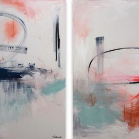 Painting, Future Diptych, Tommaso Fattovich