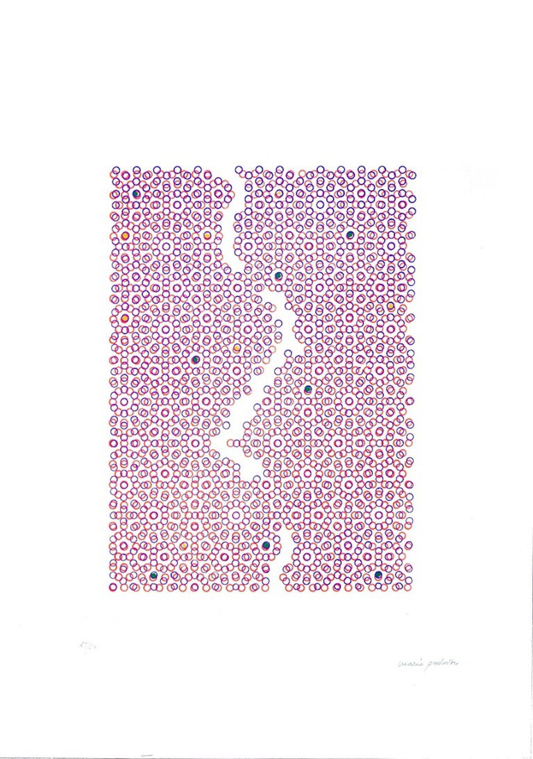 Mario Padovan, Pink Optical Composition Mario Padovan, Pink Optical Composition