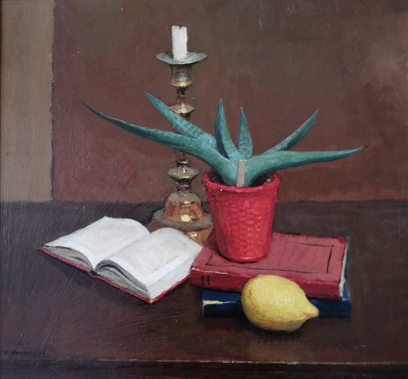 Carlo Varese, Nature morte au cactus Carlo Varese, Nature morte au cactus