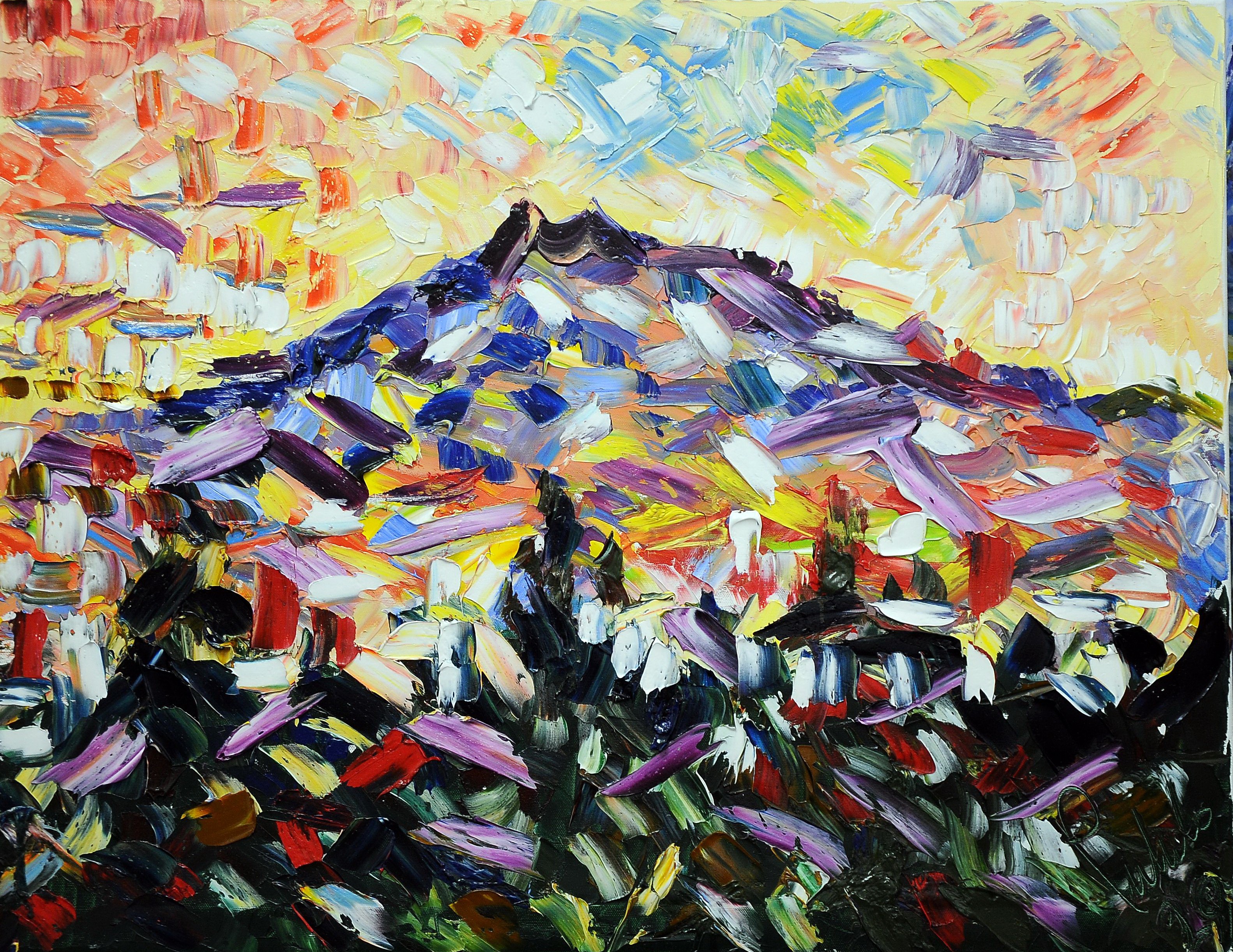 Antonino Puliafico, Alba sul monte Antonino Puliafico, Alba sul monte