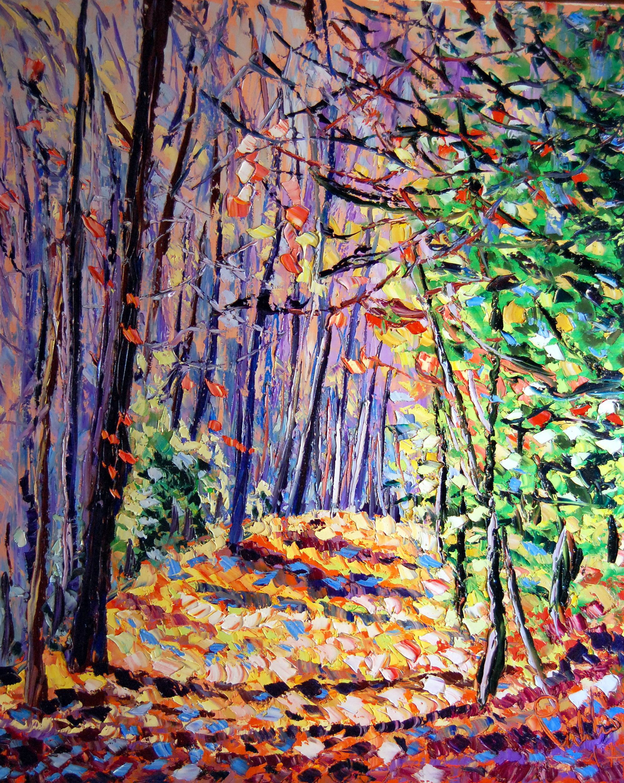 Antonino Puliafico, Sentiero nel bosco Antonino Puliafico, Sentiero nel bosco
