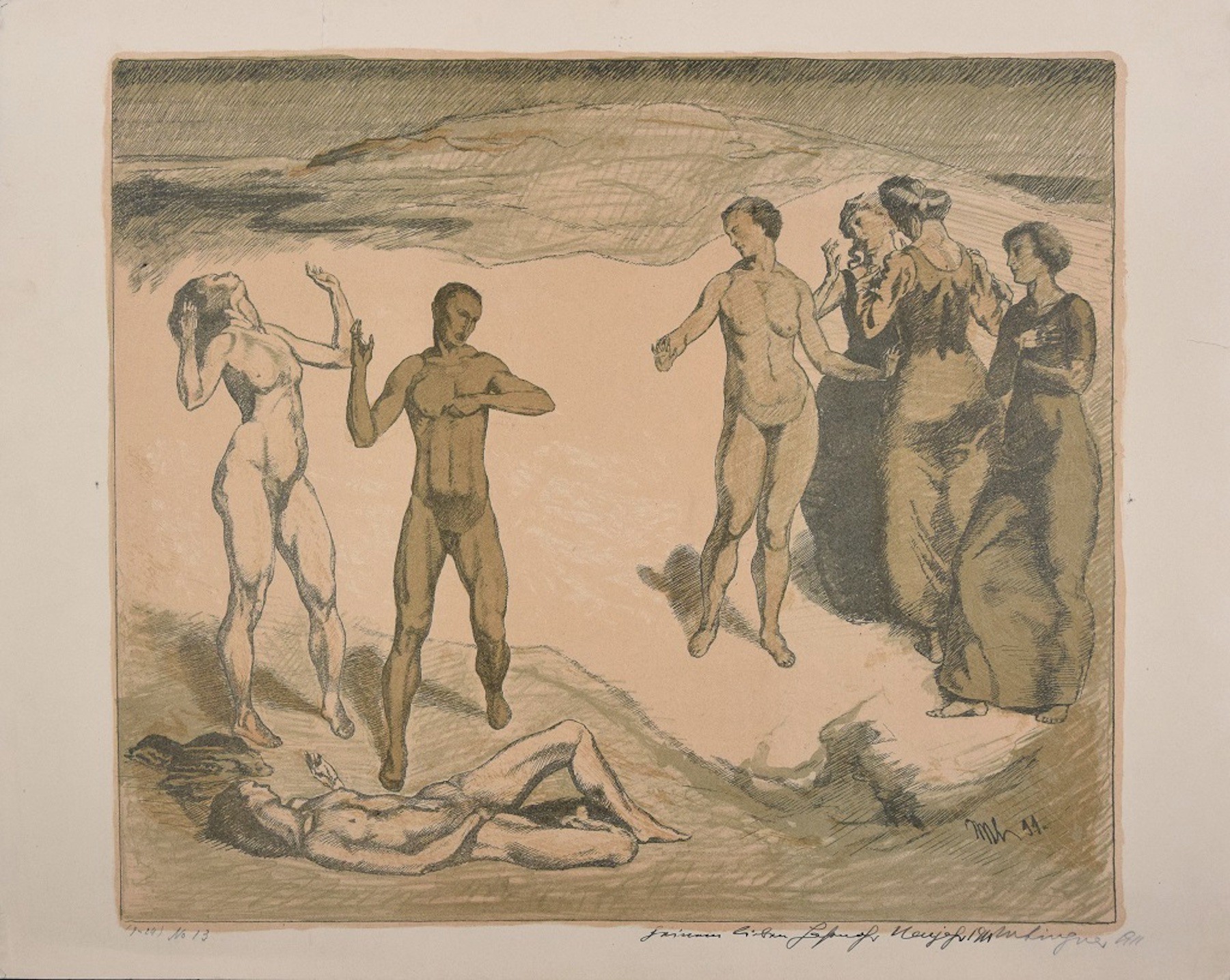 Max Lingner, Composition with Nudes Max Lingner, Composition with Nudes