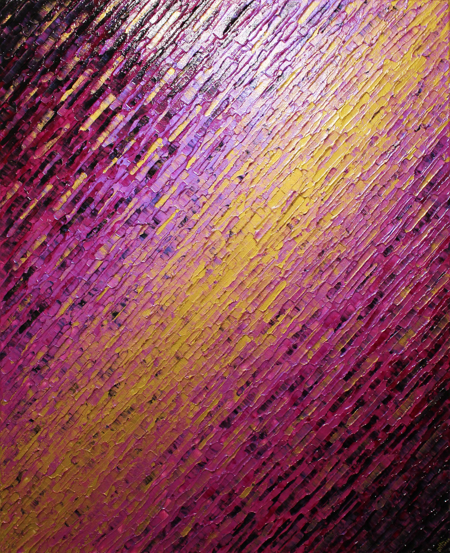 Jonathan Pradillon, Texture couteau or rose Jonathan Pradillon, Texture couteau or rose