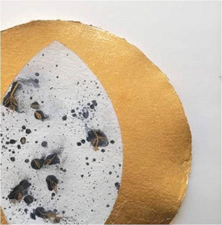 Aurembaix Sabaté, Regressus ad uterum I, Painting on Arches paper