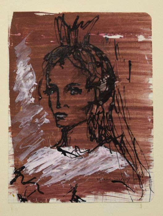Marie Savary, Portrait of Young Woman Marie Savary, Portrait of Young Woman