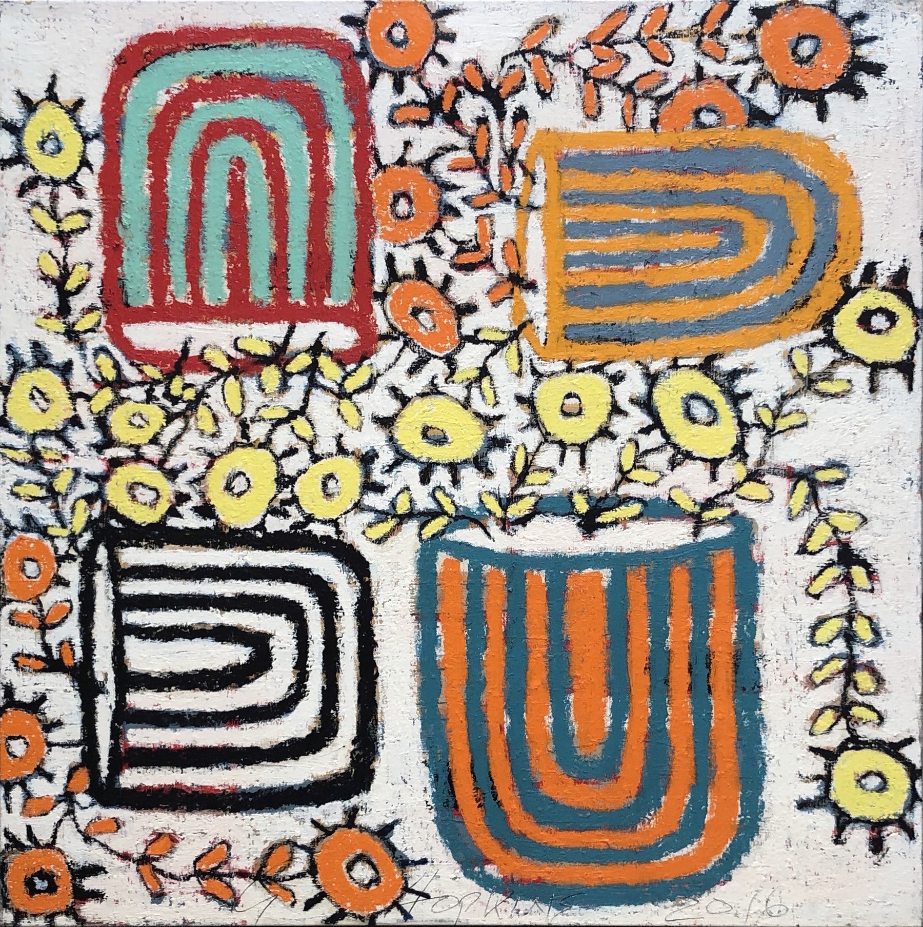 Gordon Hopkins, Plants in all directions Gordon Hopkins, Plants in all directions