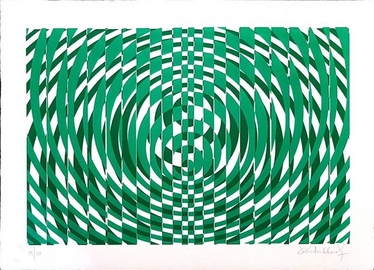 Victor Debach, Green Composition Victor Debach, Green Composition