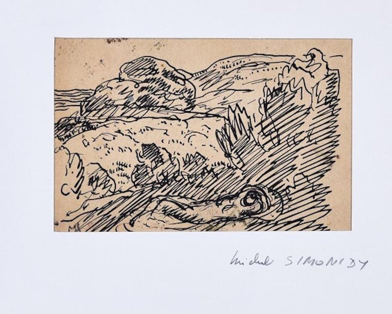 Michel Simonidy, Stilized Landscape Michel Simonidy, Stilized Landscape