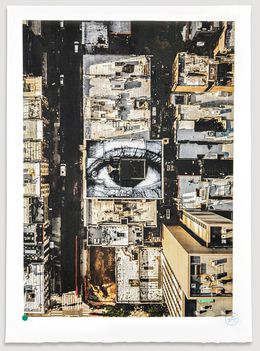 Migrants, Mayra, Eye In The Lower East Side, New York City, USA, 2018, JR