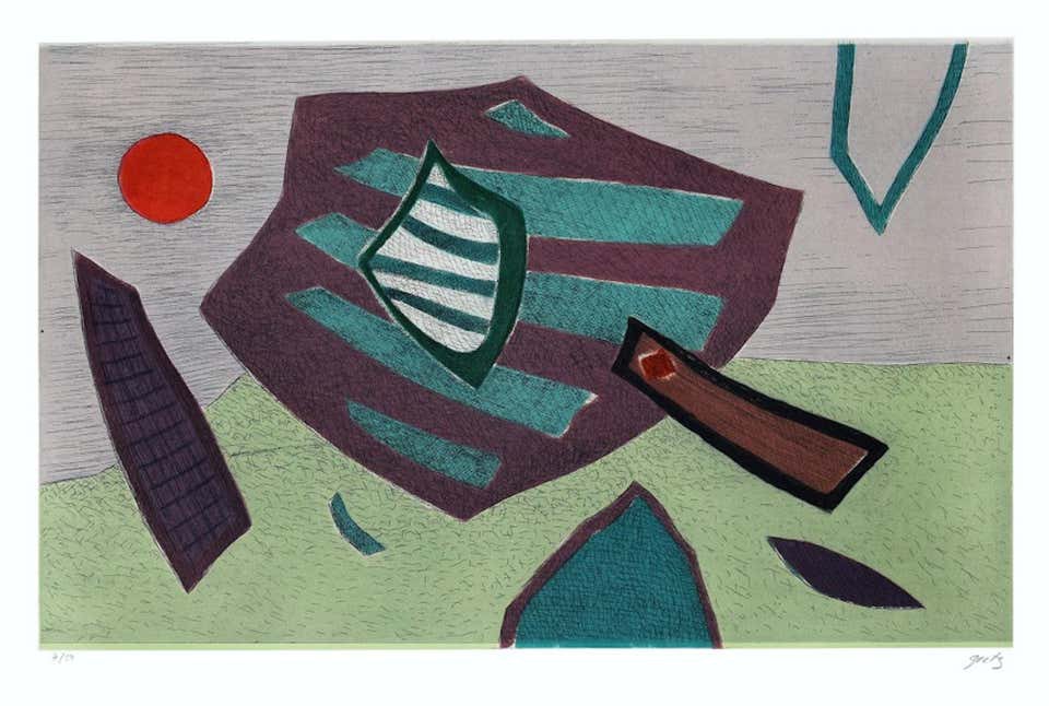 Henri Goetz, Green Composition Henri Goetz, Green Composition