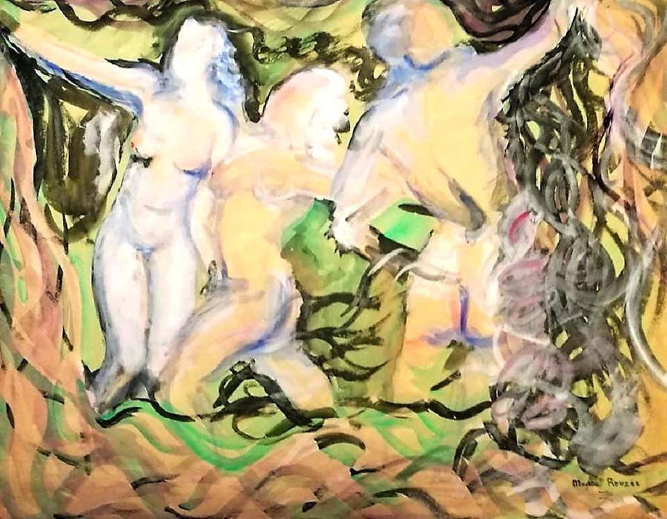 Maurice Rouzée, Female Nudes Maurice Rouzée, Female Nudes