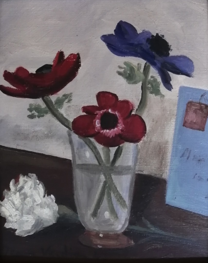 Jean Verdier, Les anémones et l’œillet blanc Jean Verdier, Les anémones et l’œillet blanc