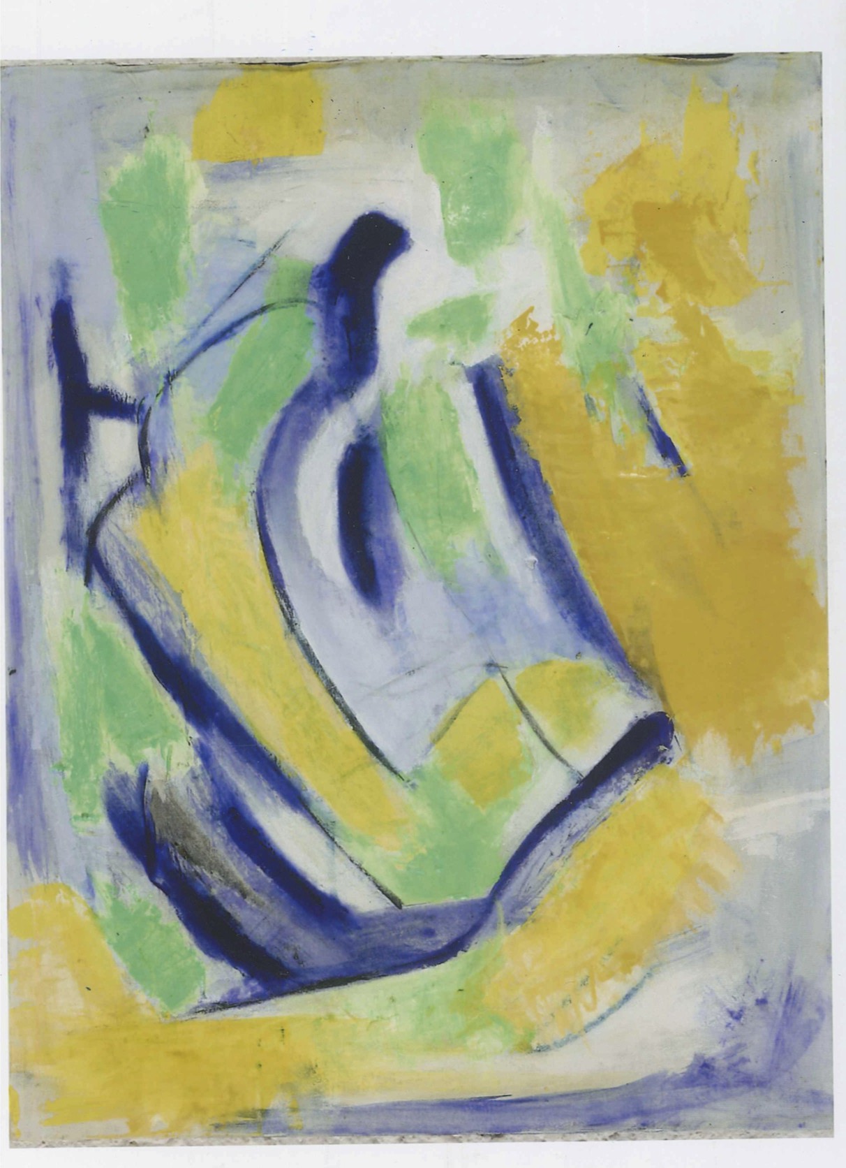 Giorgio Lo Fermo, Blue Yellow and Green Expressionism Giorgio Lo Fermo, Blue Yellow and Green Expressionism