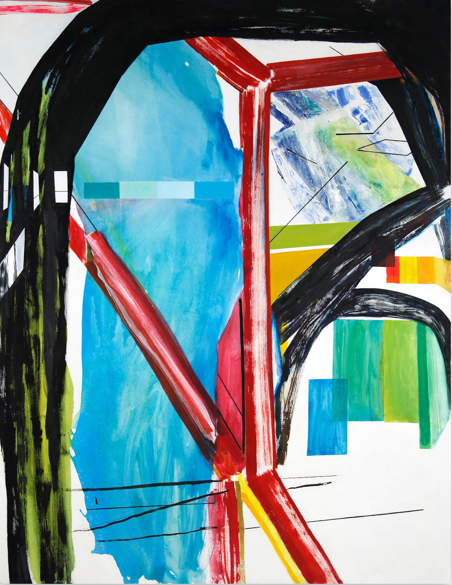 Laura Newman, Interior with Paint Chips Laura Newman, Interior with Paint Chips