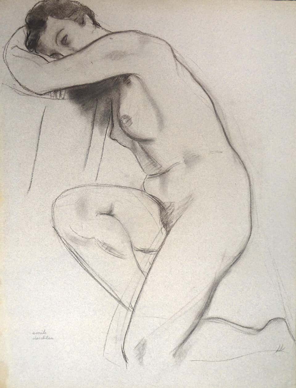 Emile Deschler, Nude Emile Deschler, Nude