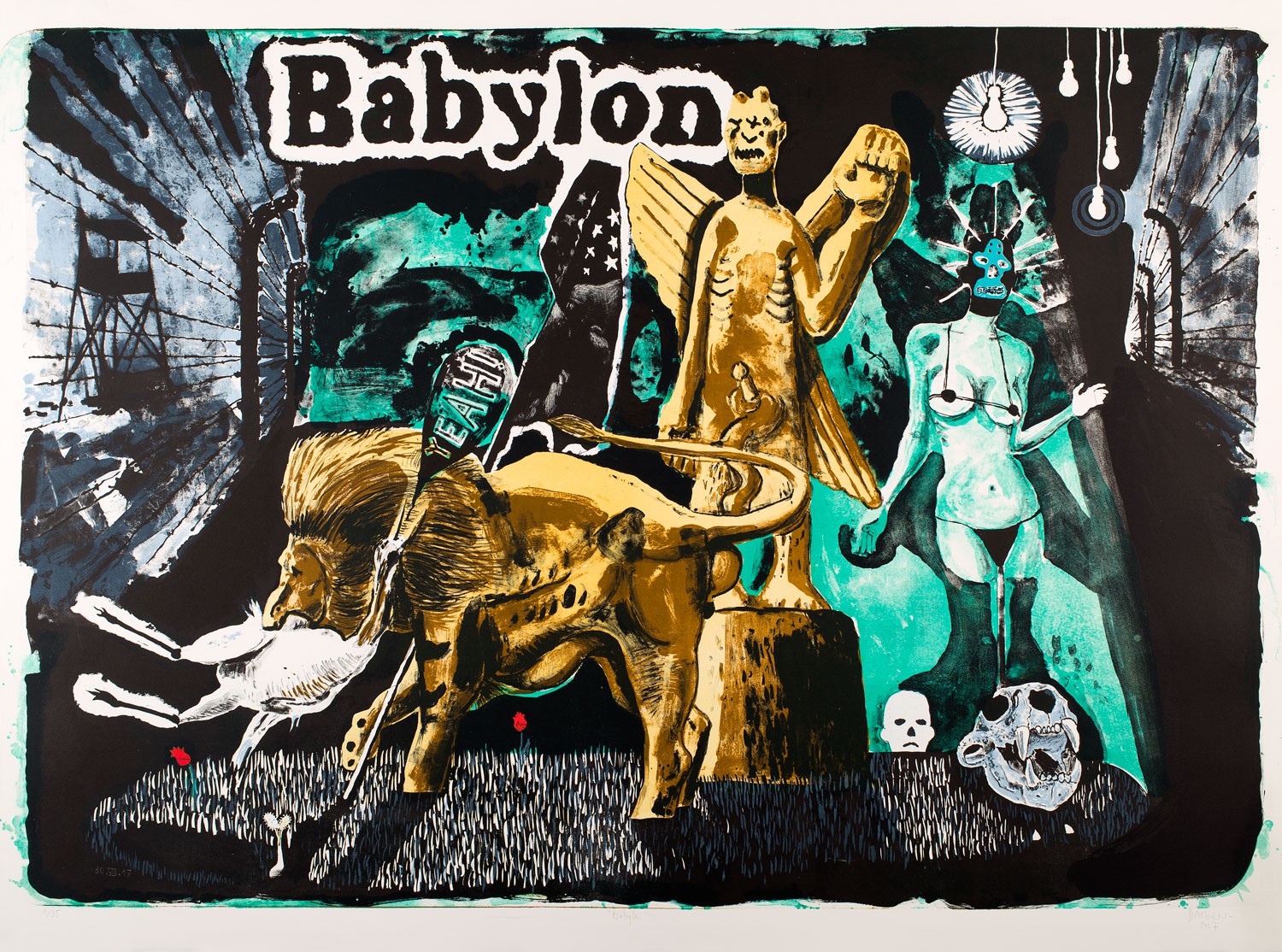 Damien Deroubaix, Babylon Damien Deroubaix, Babylon