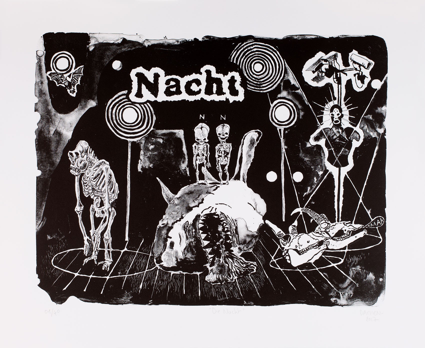 Damien Deroubaix, Die Nacht Damien Deroubaix, Die Nacht