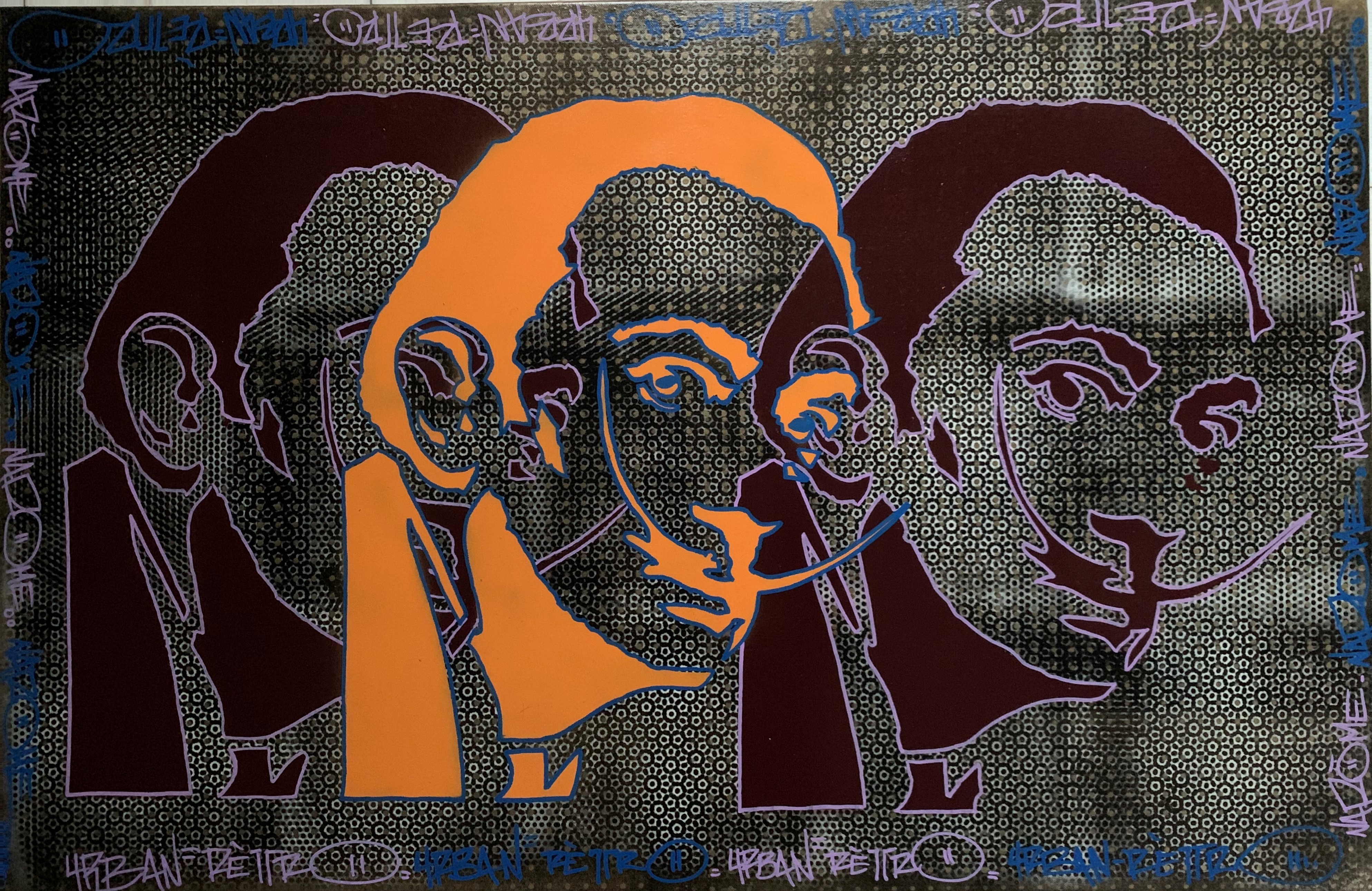 Narôme, Portrait 3 Dalí Marron & Or Narôme, Portrait 3 Dalí Marron & Or