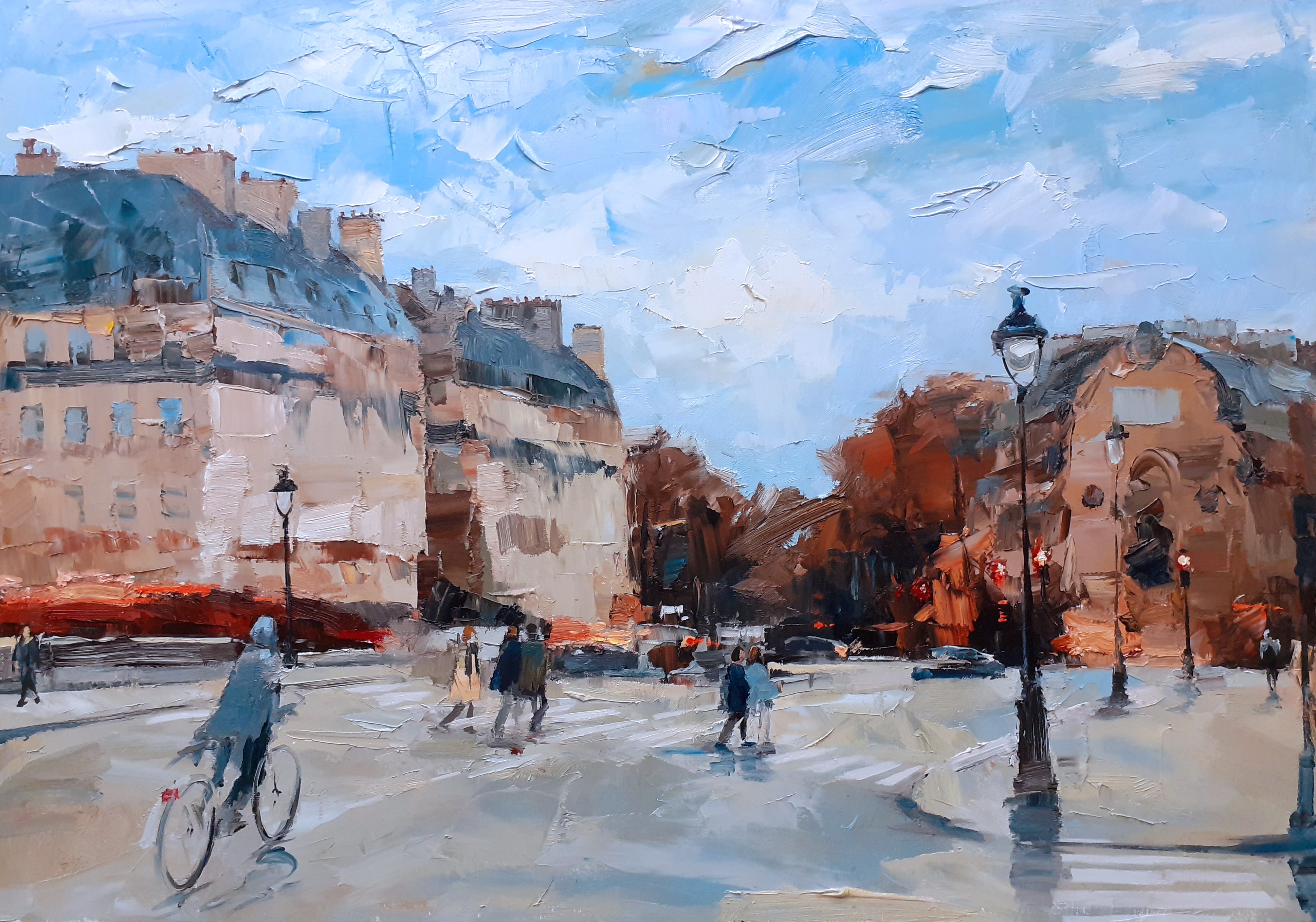 Olga Novokhatska, Place Saint Michel Olga Novokhatska, Place Saint Michel