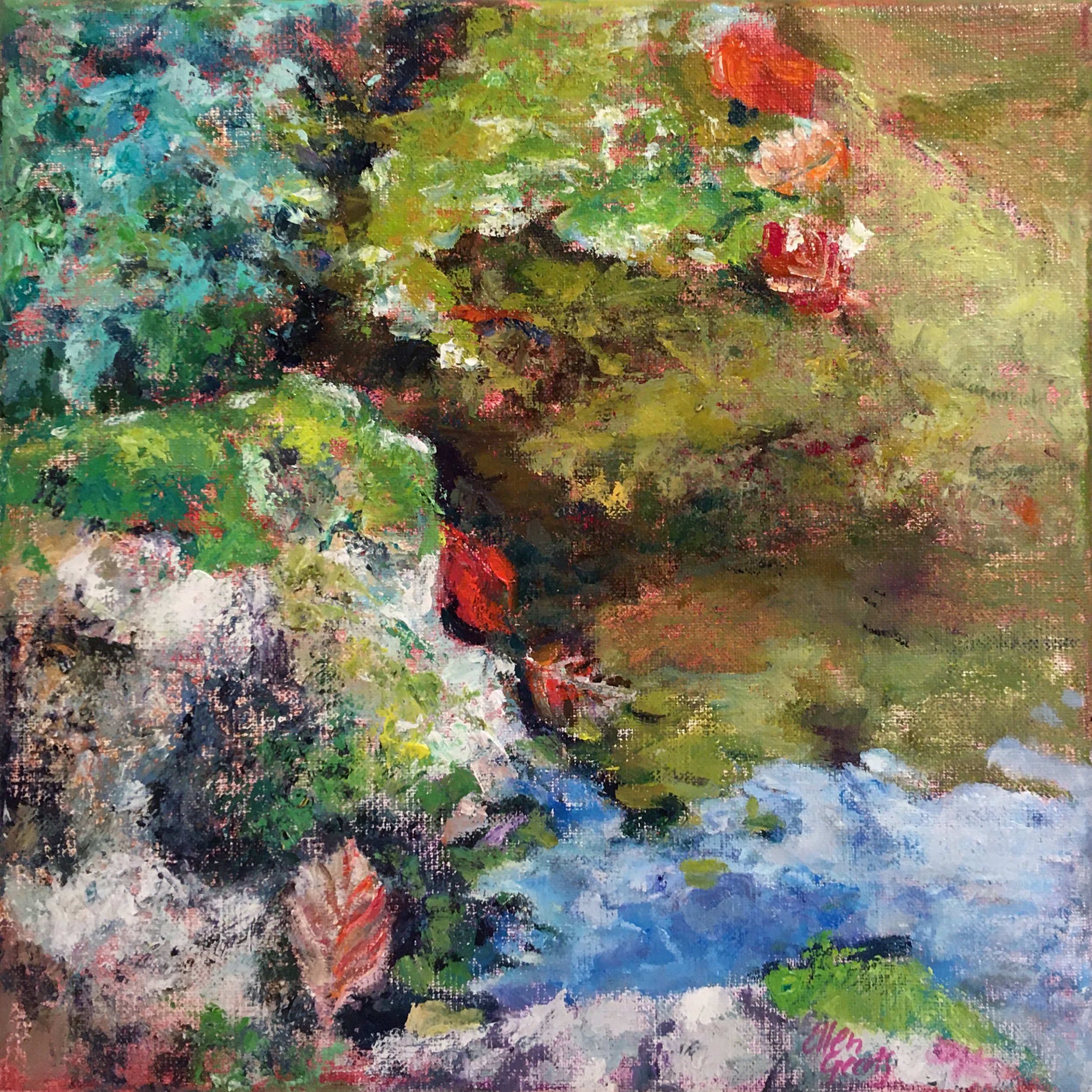 Ellen Geerts, Jardin Valsansibio ( Série reflets) Ellen Geerts, Jardin Valsansibio ( Série reflets)