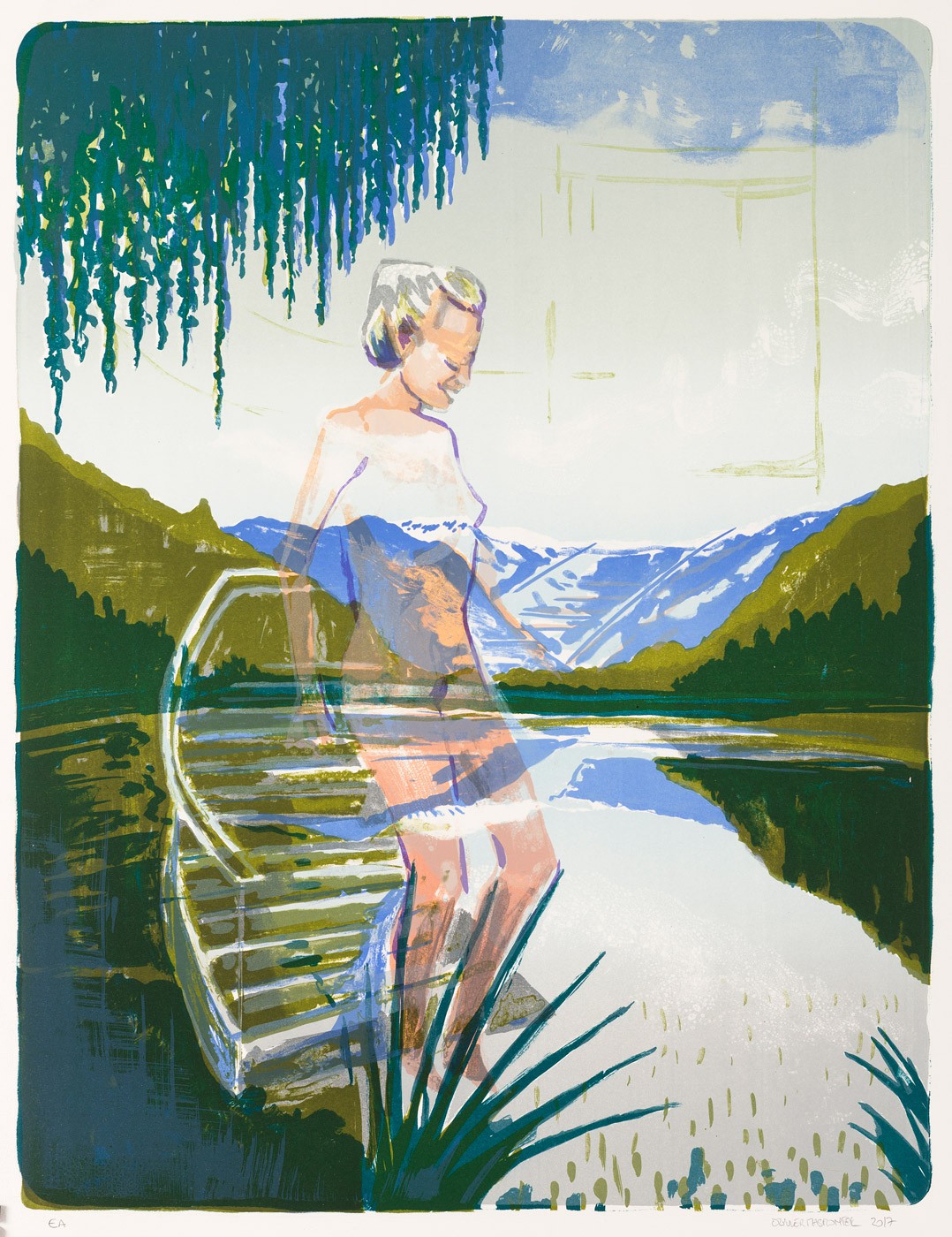 Olivier Masmonteil, Baigneuse 1 Olivier Masmonteil, Baigneuse 1