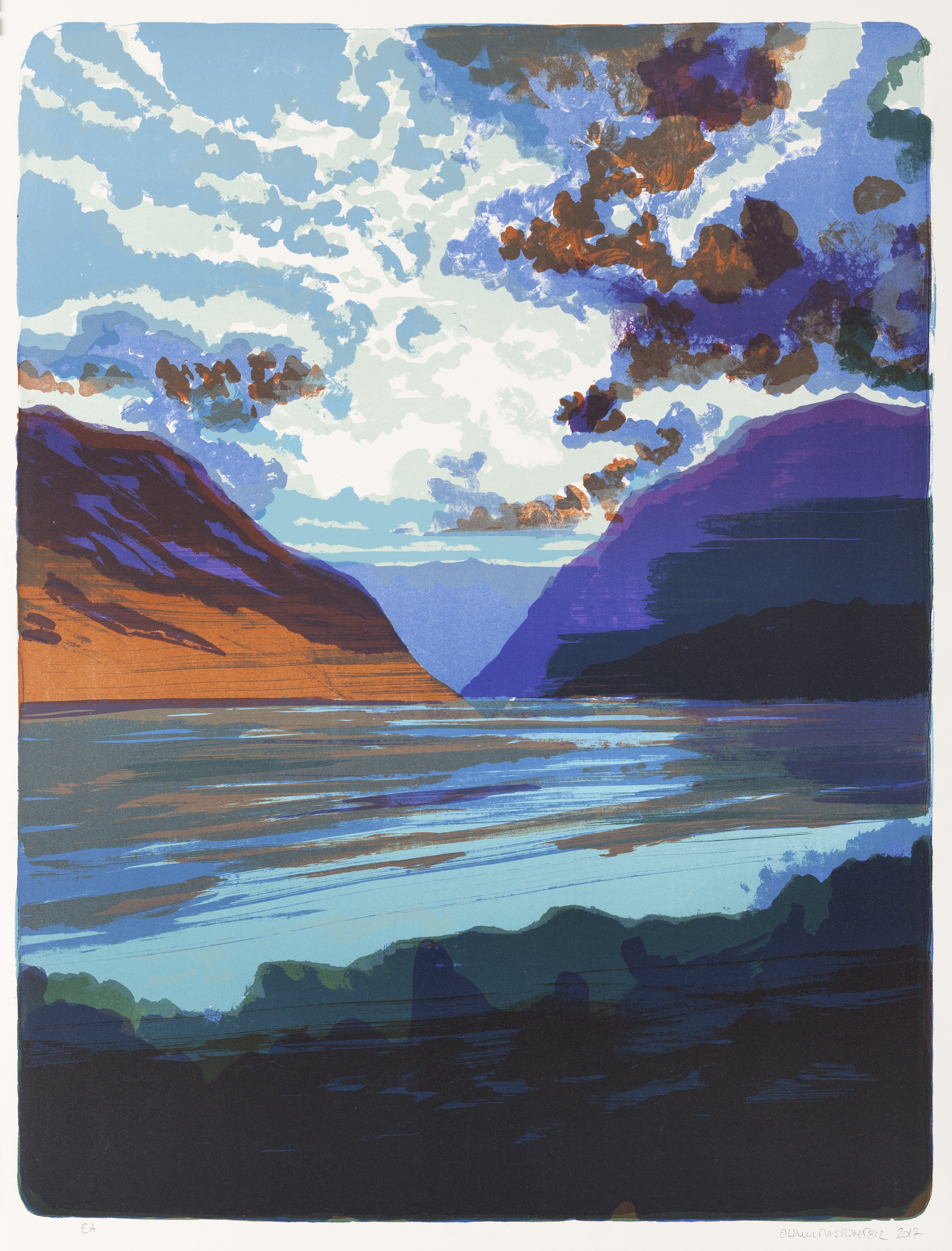 Olivier Masmonteil, Paysage 2017 (Hawea. NZ) Olivier Masmonteil, Paysage 2017 (Hawea. NZ)