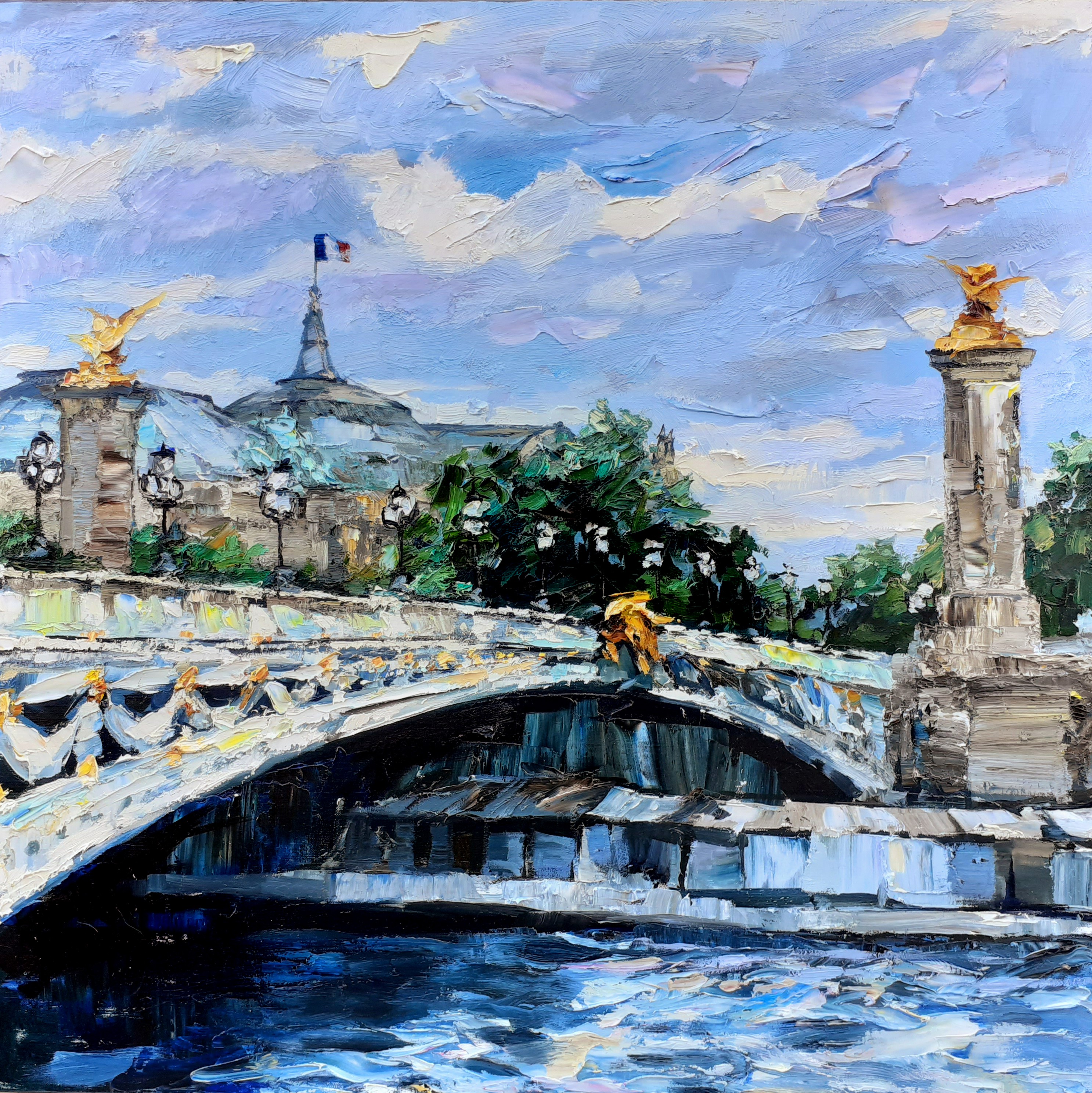 Olga Novokhatska, Pont Alexandre III Olga Novokhatska, Pont Alexandre III