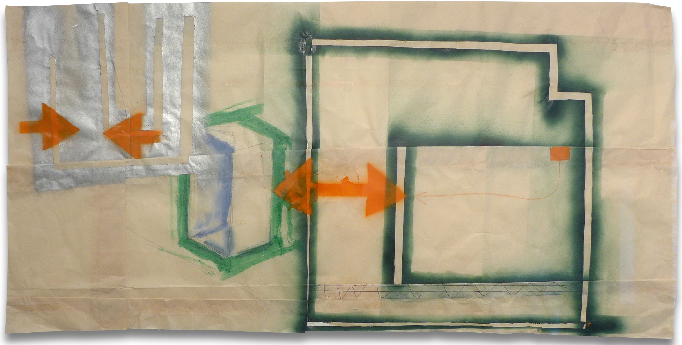 Peter Soriano, Porch Drawing 6 Peter Soriano, Porch Drawing 6