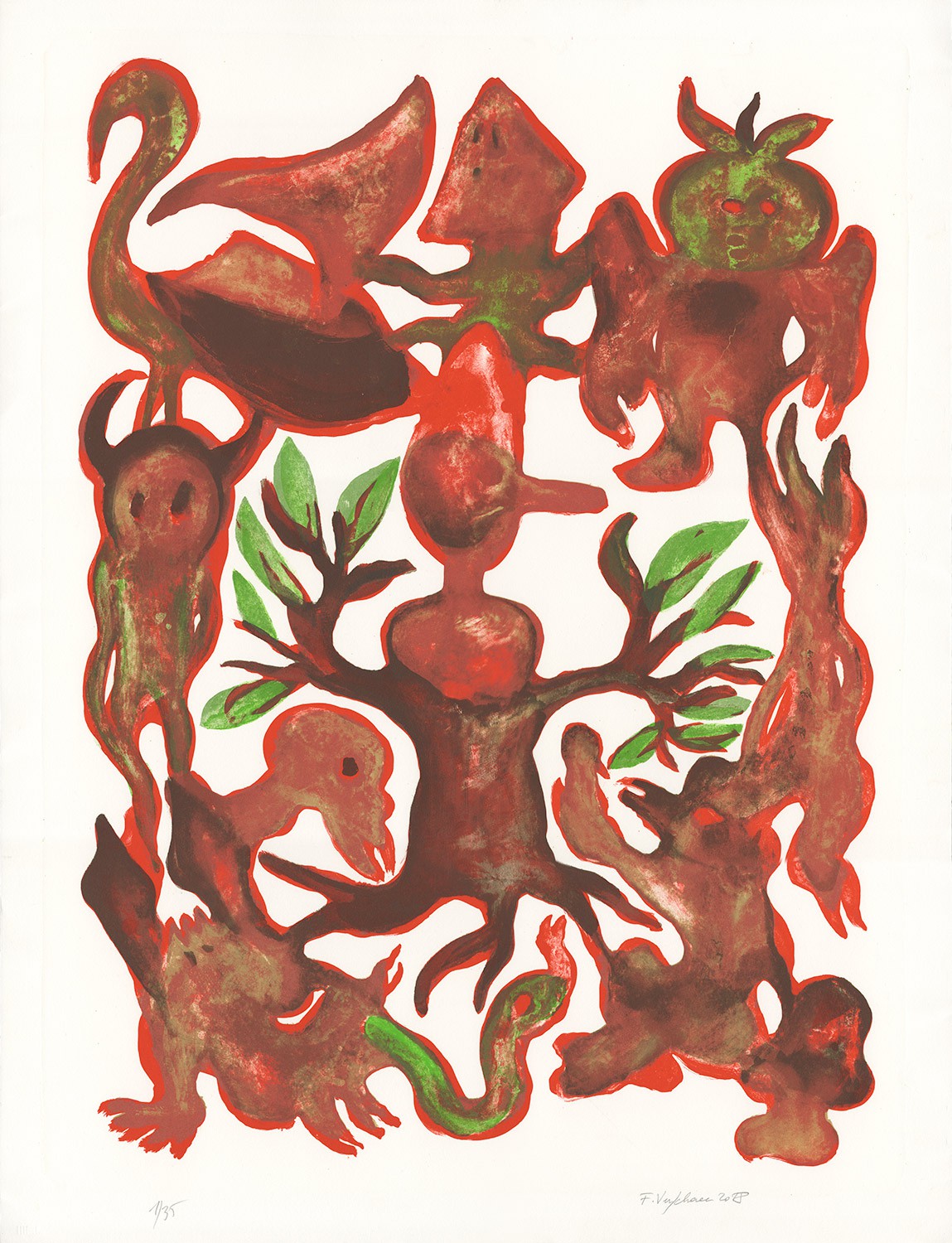 Fabien Verschaere, La Géographie du Totem Fabien Verschaere, La Géographie du Totem
