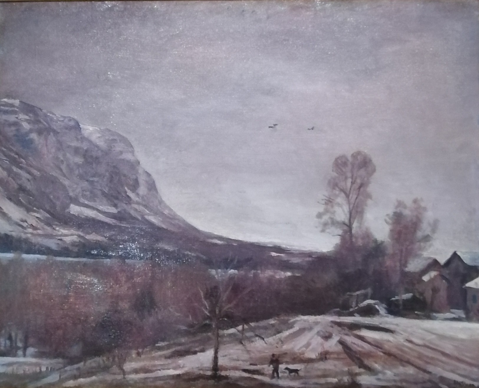 Emile Bressler, Au pied du Salève Emile Bressler, Au pied du Salève