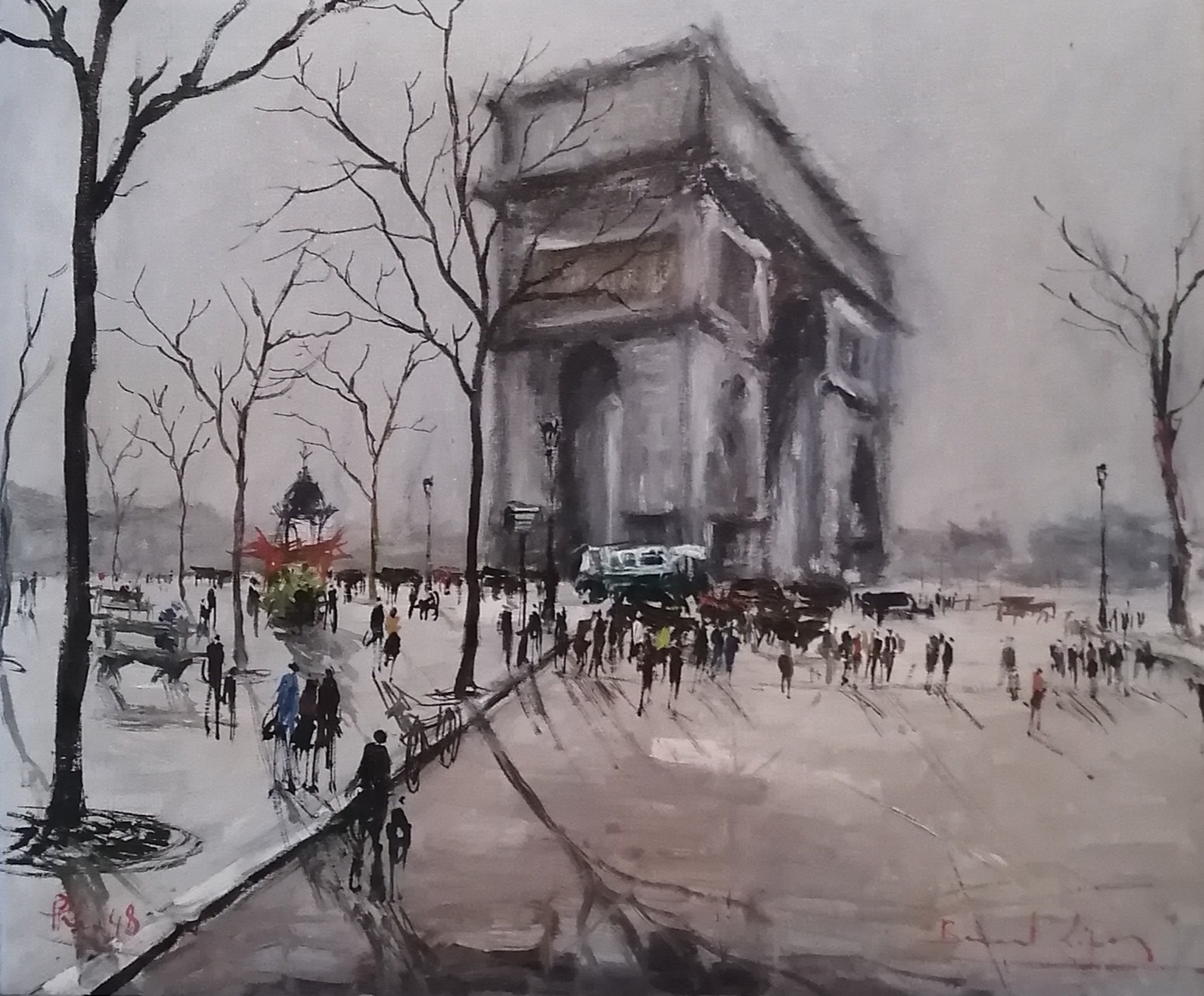 Bernard Lignon, L'Arc de Triomphe, Paris Bernard Lignon, L'Arc de Triomphe, Paris