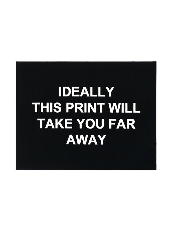 Laure Prouvost, Ideally this print will take you far away Laure Prouvost, Ideally this print will take you far away