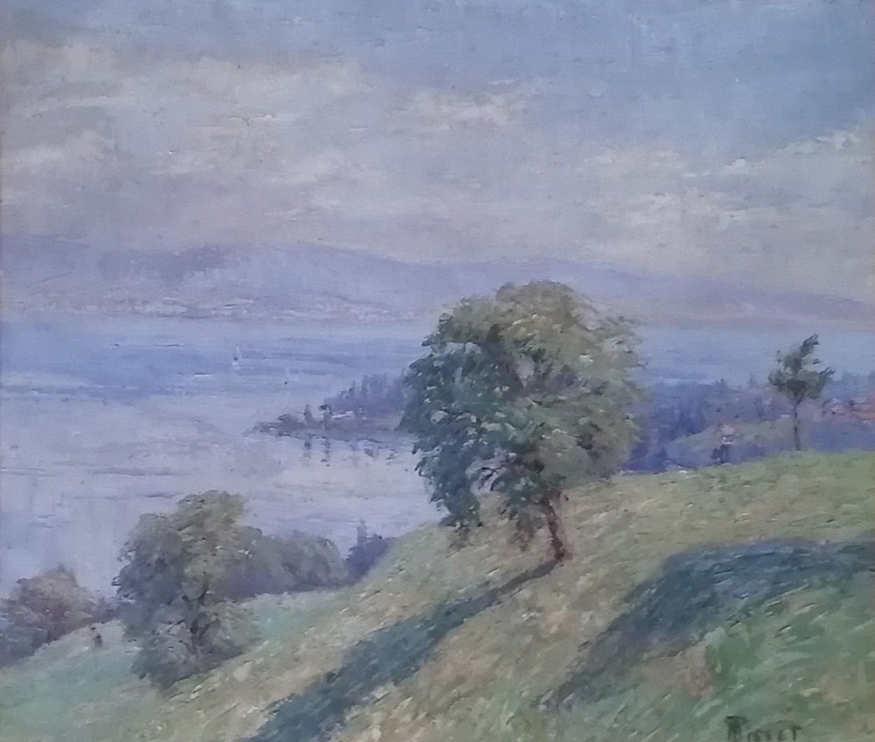 Marcel Tissot, Vue sur le lac Léman Marcel Tissot, Vue sur le lac Léman