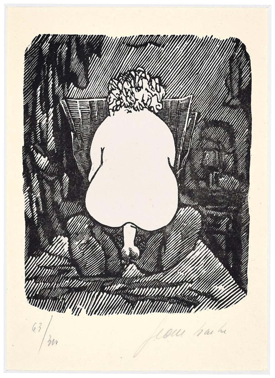 Mino Maccari, Erotic Scene Mino Maccari, Erotic Scene