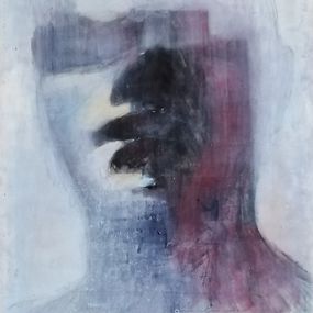 Peinture, L'homme aux lunettes, Emile Dien