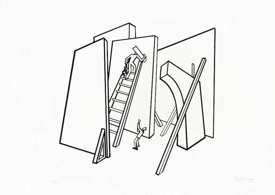Ivo Pannaggi, The Builders Ivo Pannaggi, The Builders