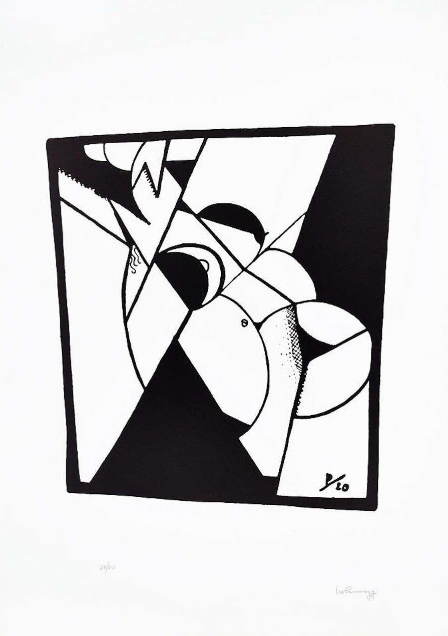 Ivo Pannaggi, Female Nude Ivo Pannaggi, Female Nude