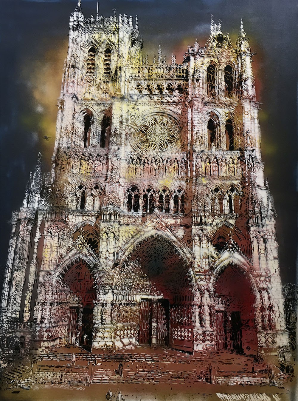 Artiste Ouvrier, Notre-Dame d'Amiens Artiste Ouvrier, Notre-Dame d'Amiens