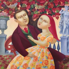 Painting, Hug, Natasha Atanasova