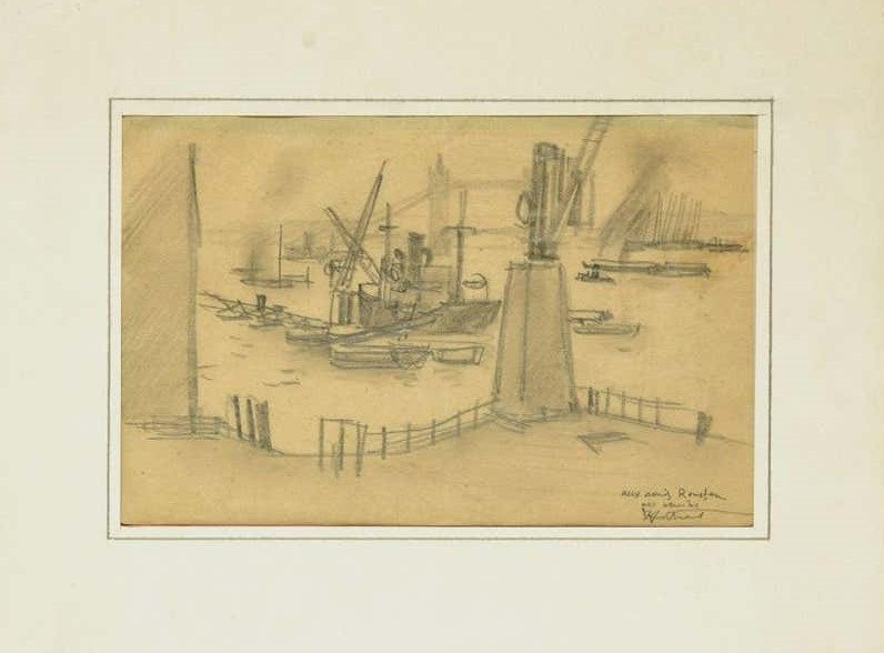 Robert Louis Antral, London Harbor Robert Louis Antral, London Harbor