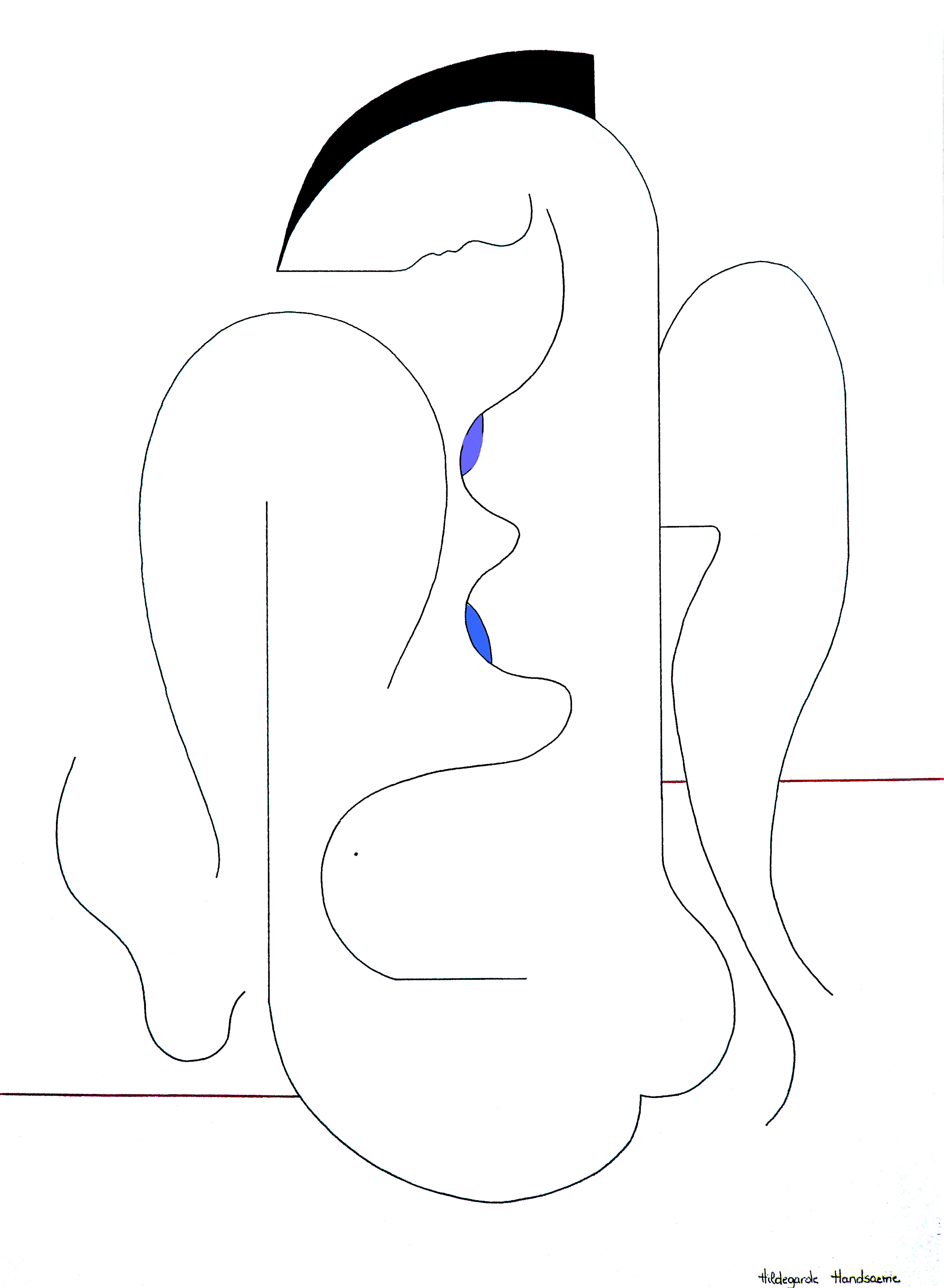 Hildegarde Handsaeme, La Sirène Hildegarde Handsaeme, La Sirène